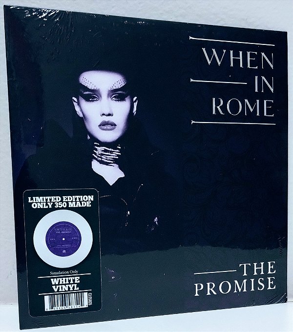 When in Rome The Promise ( Vinil Branco Compacto 7"pol.) Lacrado