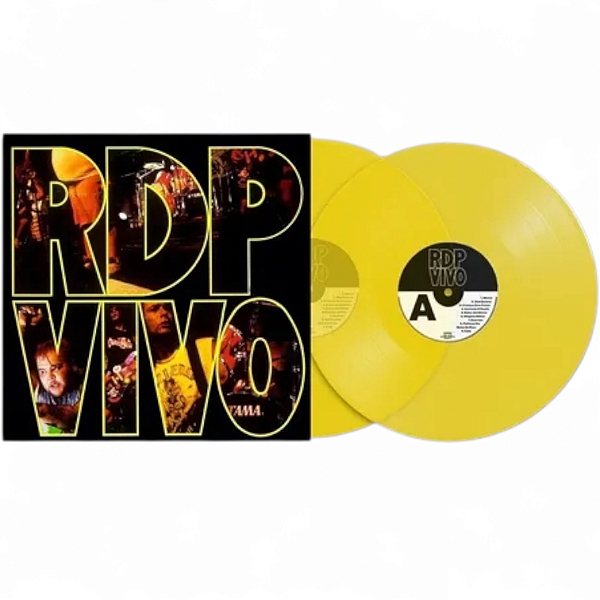 Lp Ratos de Porão Vivo ( Vinil Duplo Amarelo ) Lacrado