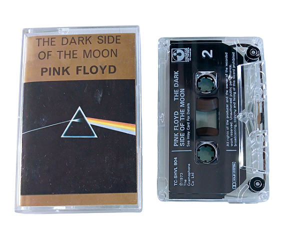 Fita K7 Pink Floyd The Dark Side Of The Moon ( TC-SHVL 804 lnglaterra )