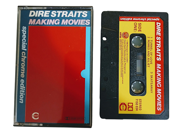 fita K7 Dire Straits Making Movies Special Chrome Edition ( Cassete ) Raridade