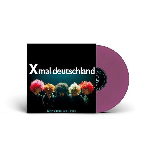 Xmal Deutschland Early Singles 1981–1982 Vinil Roxo Lacrado