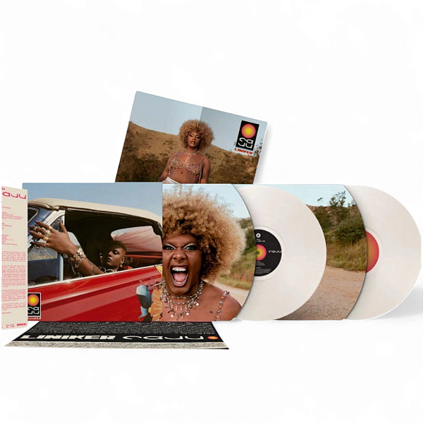 Liniker Caju Vinil Duplo Branco 180g Lacrado Com Poster