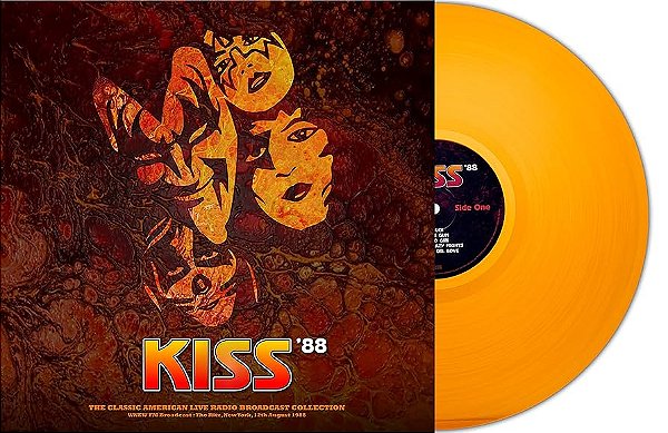 KISS Live At The Ritz 1988 | Vinil 12” Colorido Laranja