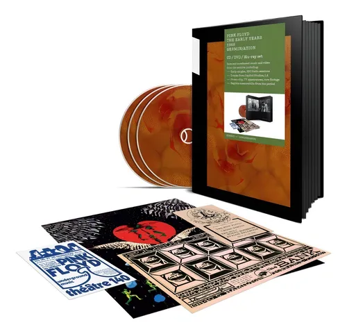 Box Pink Floyd Early Years 1968 Germin/ation Cd Dvd Blu-ray