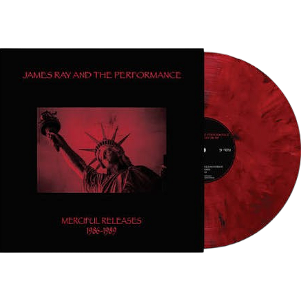 James Ray And The Performance – Merciful Releases 1986-1989 LP Red Marble Cleopatra