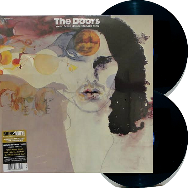 Lp The Doors Weird Scenes Inside The Gold Mine Vinil Duplo Rhino Lacrado