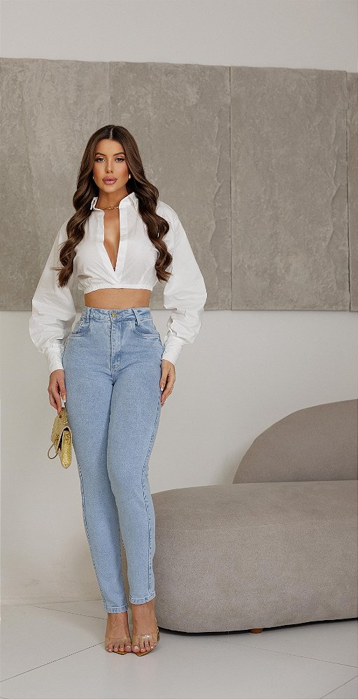 Calça Jeans Mom