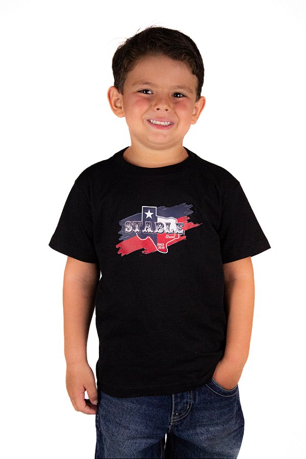 Camiseta Infantil Country USA