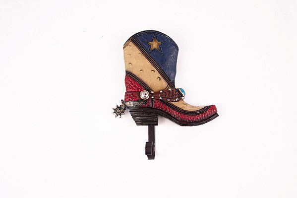 Gancho decorativo bota espora