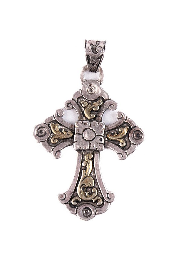 CRUCIFIXO AMERICAN SEMI JOIA