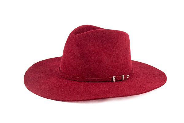 Chapéu Stable Vegas Bordô