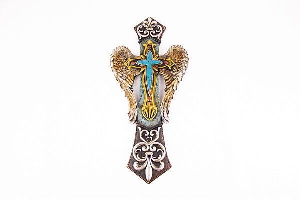 Cruz decorativa country