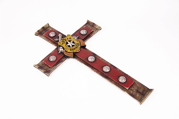 Cruz decorativa country Texas RANCH