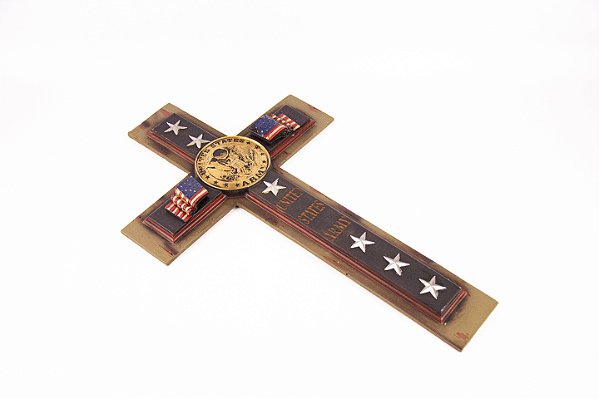 Cruz decorativa patriota