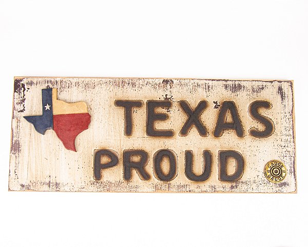 Placa Texas proud