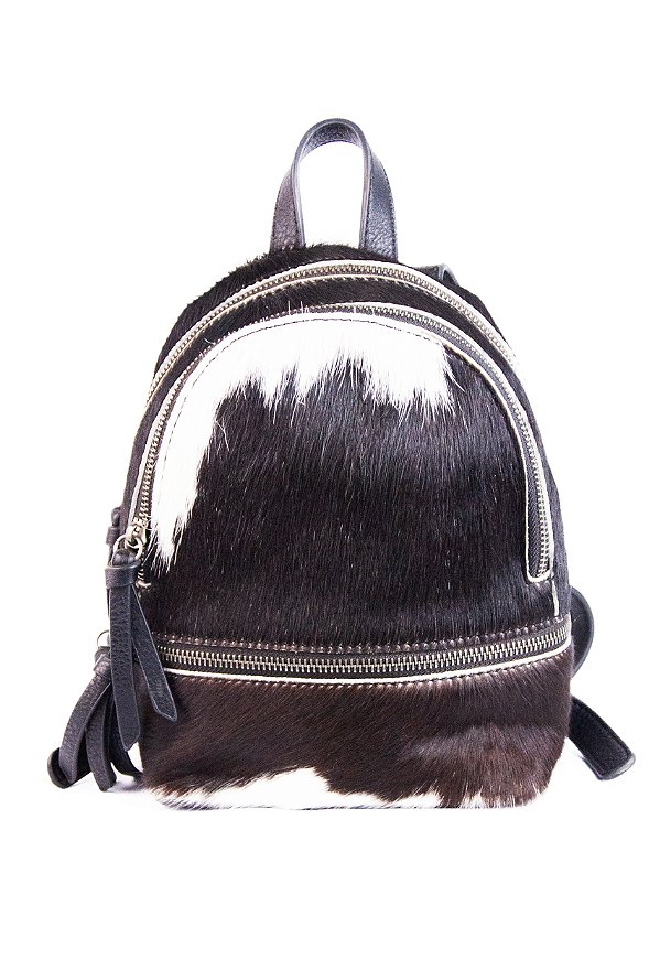 Mochila cow couro