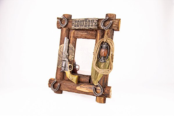 Porta retrato cowboy