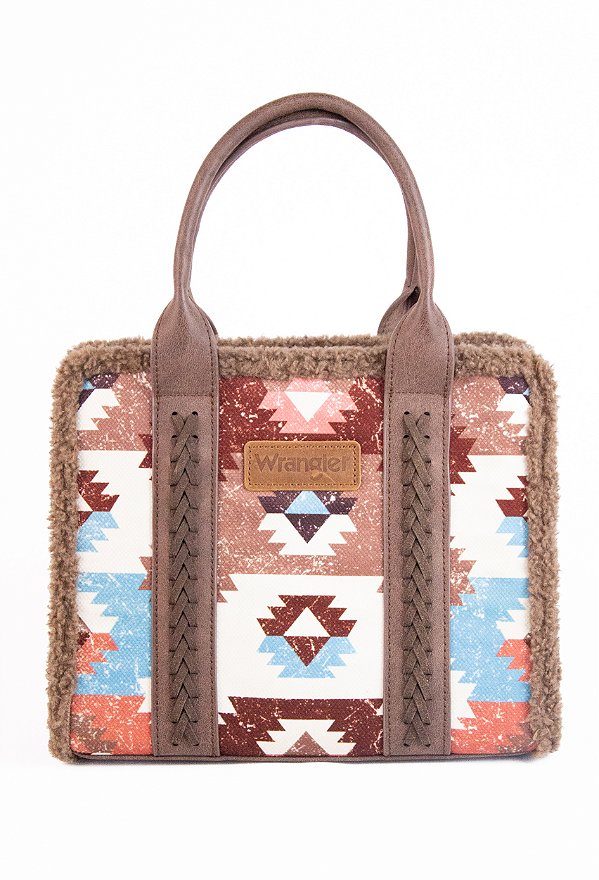 Bolsa Wrangler sherpa print