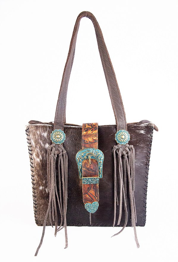 Bolsa Western buckle Brown