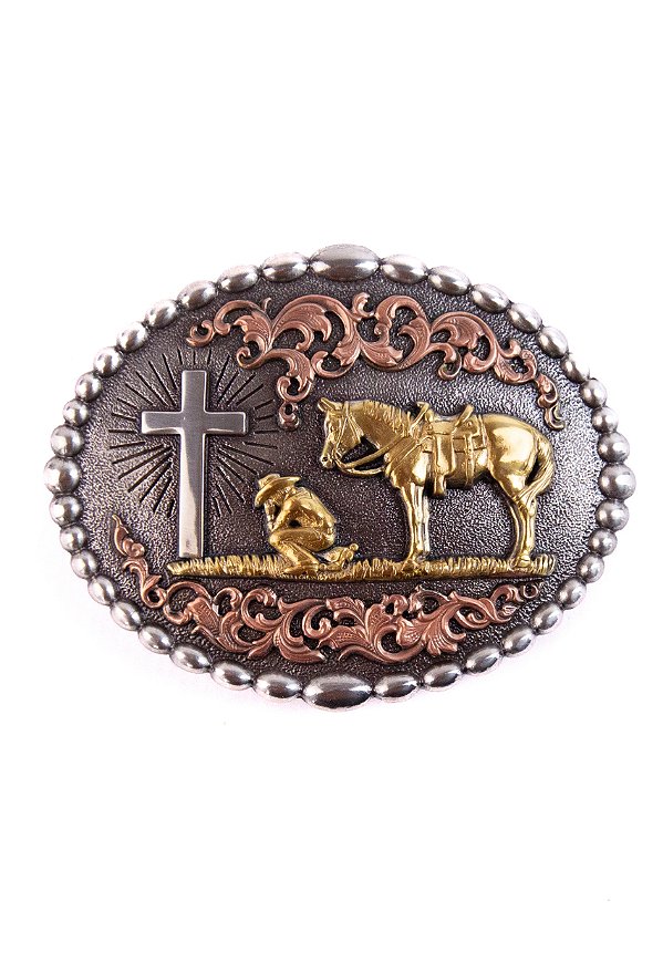 fivela importada nocona cowboy