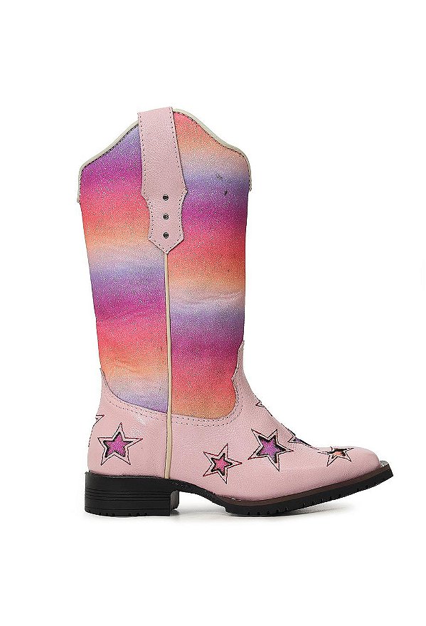 bota infantil Vimar lavanda