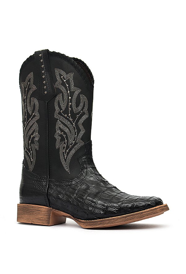 bota vimar feminina jacare black