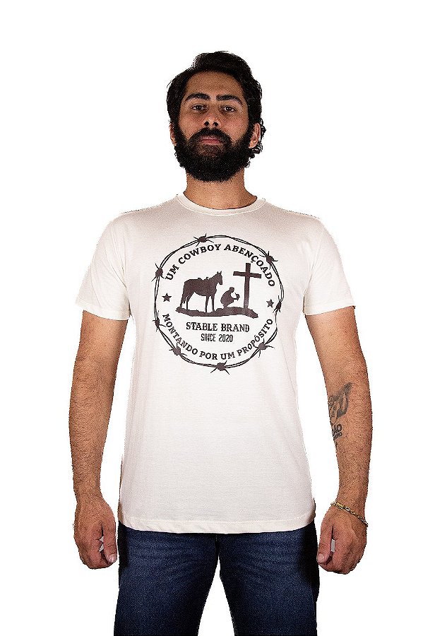 Camiseta stable Cowboy abencoado of