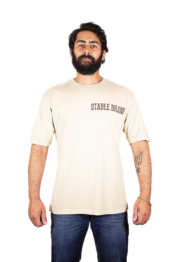 Camiseta stable Cowboys never bege