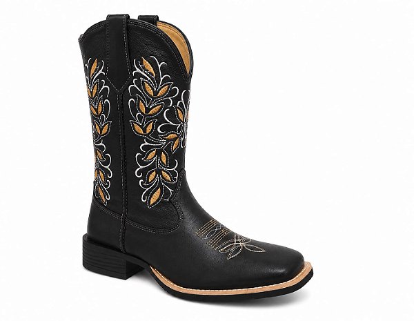Bota Country Feminina Texana Bordada