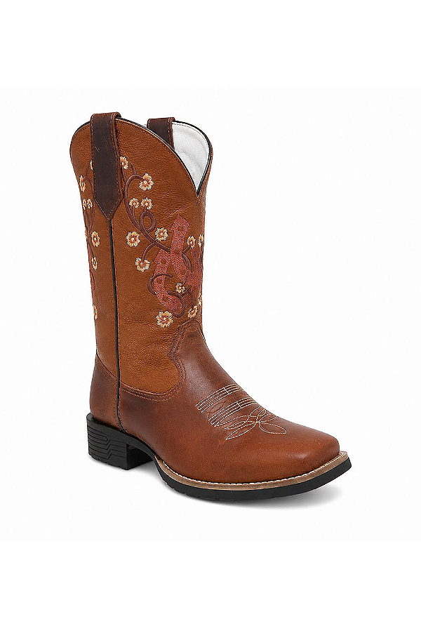 Bota Western Feminina Horse Ferradura