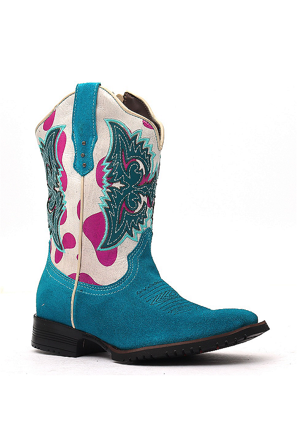 bota infantil Vimar turquesa