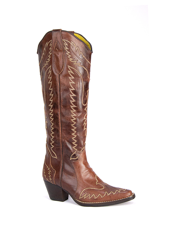 Bota Texana Angel Marrom