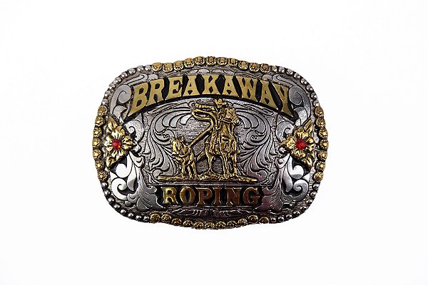 Fivela country breakwal roping