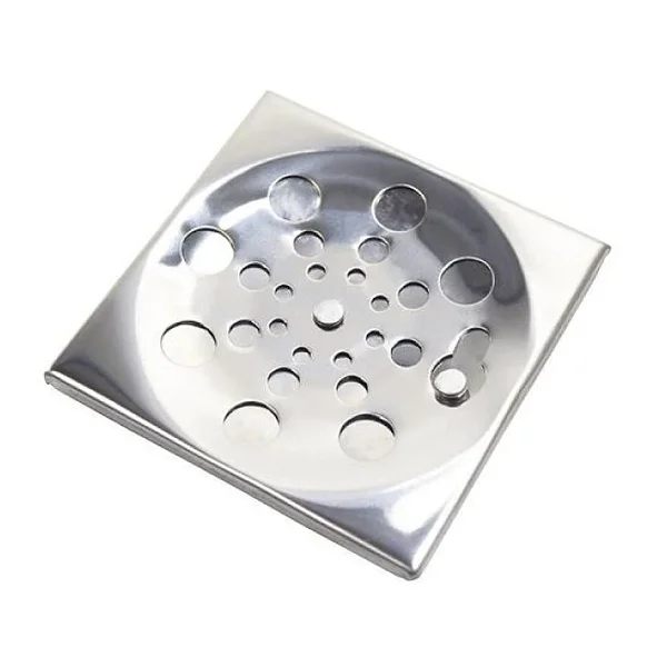 Ralo Quadrado Inox para Jardim e Área Externa