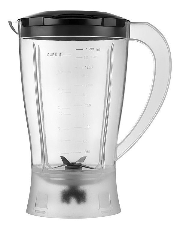 Liquidificador Mondial L-550 Preto Jarra 1.5l Polipropileno 110V