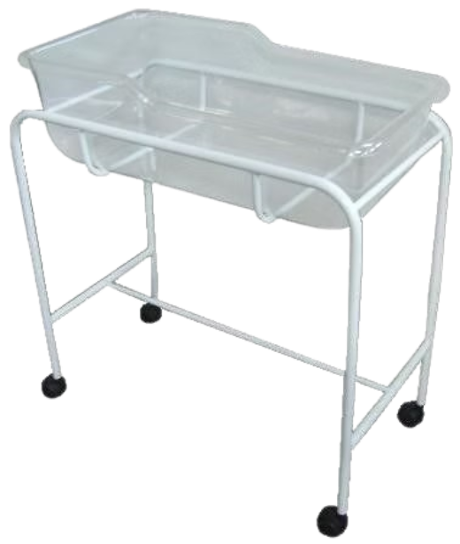 Berço Pediátrico com Cesto em Acrílico