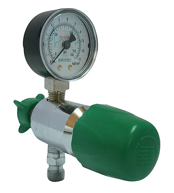 Válvula reguladora rede - Oxigênio