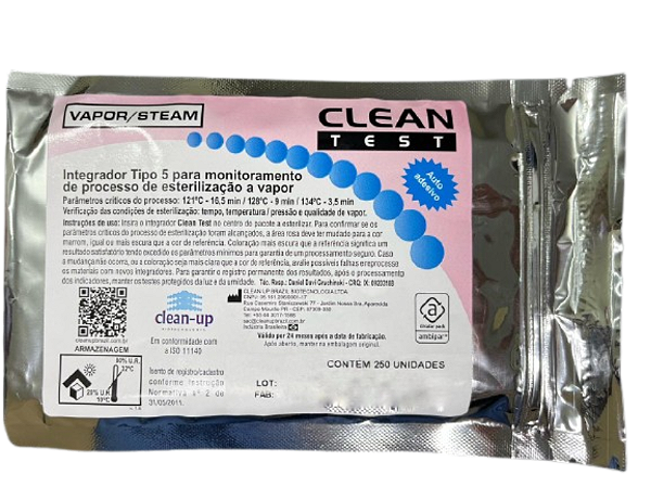 Integrador Químico Clean Test – Tipo 5
