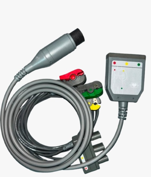 Cabo ECG 3 vias adulto