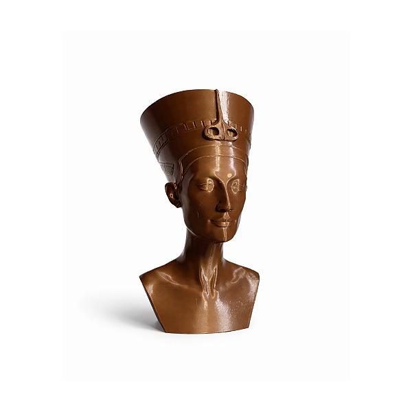 Escultura Nefertiti Bronze