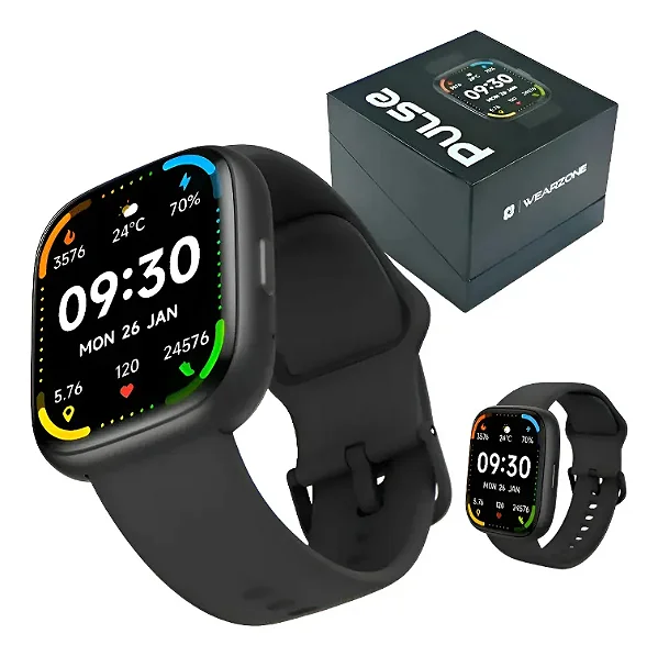 Smartwatch Wearzone Pulse Smart 0185 ? Tecnologia, Saúde e Estilo no Seu Pulso!