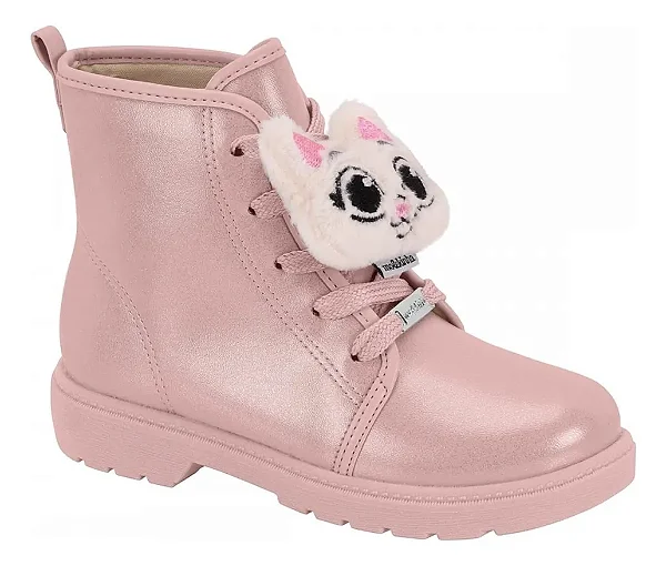 Botinha Bebê Feminina Molekinha Babys com Laço ? Ref: 2164.143