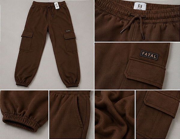 Calça Moletom Unissex Ecko Unltd Jogger (Cargo ou Minimalista) - REF: 30943