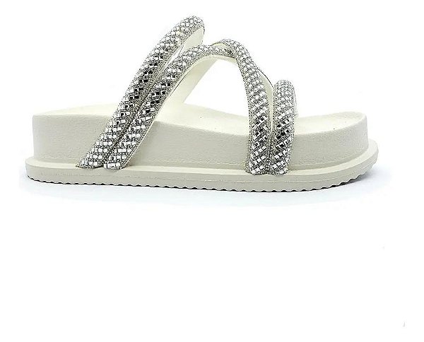 Sandália Feminina Santinelli Papete Flatform - REF: 1550
