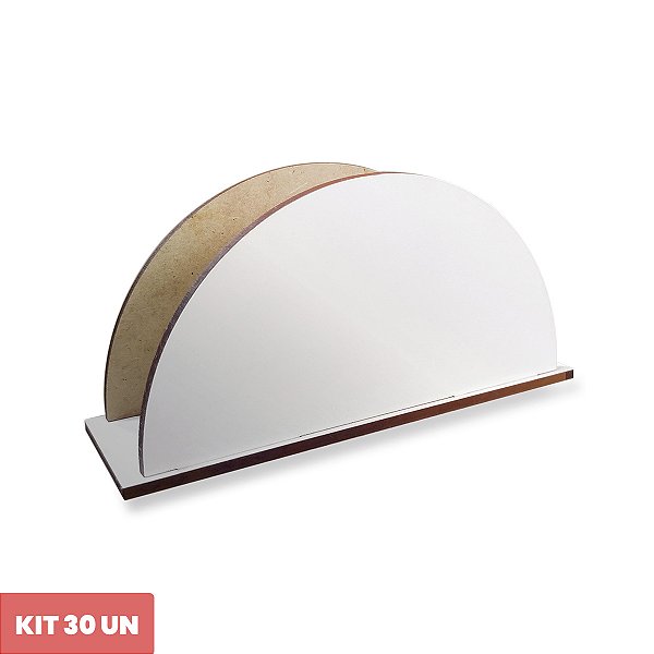 Kit com 30 Porta Guardanapos em MDF para Decoração de Festas