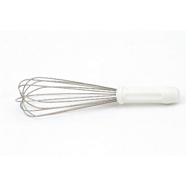 Batedor Fouet 25cm Inox Pera Manual Cozinha Confeitaria