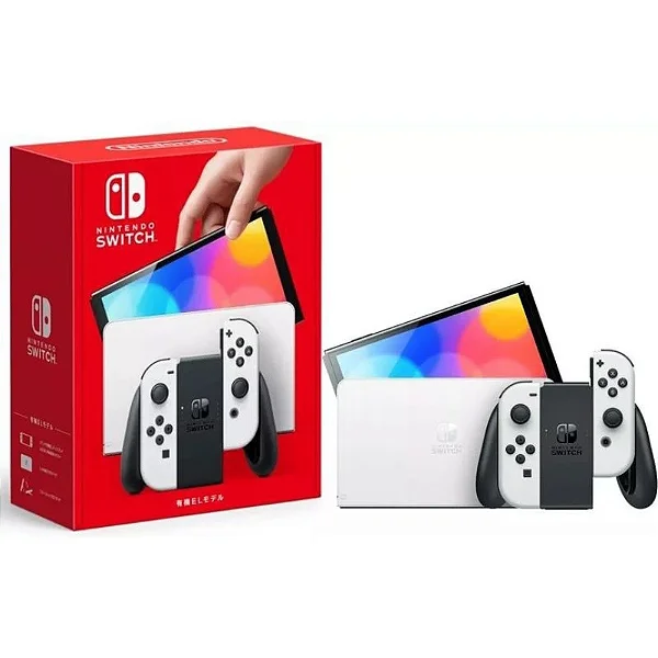 Nintendo Switch OLED Desbloqueado | Dual Boot | Com Tinfoil | Novo | Garantia 1 Ano