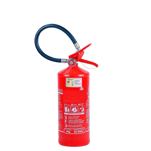 Extintor de pó quimico 4 kg ABC - 2A 20BC