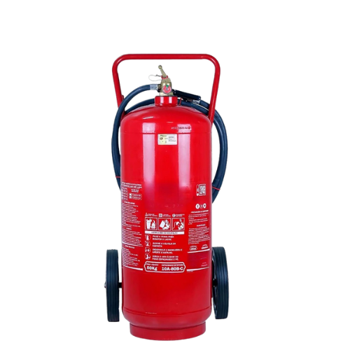 Extintor Sobre Rodas Pó Químico 50KG ABC - 10A 80BC