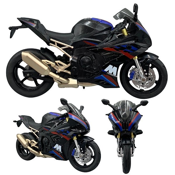 Miniatura Moto Bmw S1000rr Coleção Escala 1:8